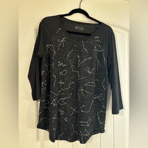 Tentree Astronomy Cosmic Baseball Tee